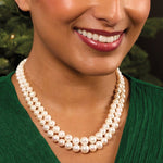 Load image into Gallery viewer, Graceful Double Pearl Drapes