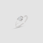 Load image into Gallery viewer, CHIC ENGAGEMENT JEWEL (D VVS1 / White Gold)