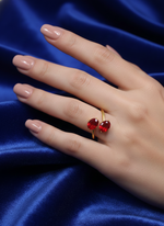 Load image into Gallery viewer, RUBY DUO RING