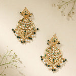 Load image into Gallery viewer, EMERALD EARRINGS