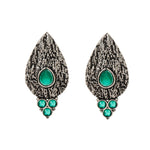 Load image into Gallery viewer, Green Petal Dangle