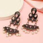 Load image into Gallery viewer, Pink Mist Danglers