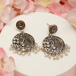 Load image into Gallery viewer, Peacock Danglers