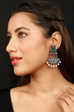 Load image into Gallery viewer, Forest Mist Danglers