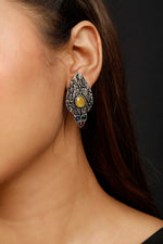 Load image into Gallery viewer, Yellow Petal Dangle