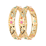 Load image into Gallery viewer, GOLDEN EVIL EYE BANGLES