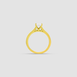 Load image into Gallery viewer, Princess Ring (F VVS2 / Gold)