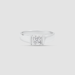 Load image into Gallery viewer, Promise Engagement Ring (G VVS2 / White Gold)