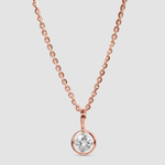 Load image into Gallery viewer, Radiance Diamond Pendant (Rose Gold)