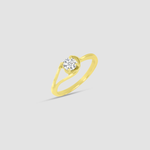 Load image into Gallery viewer, CHIC ENGAGEMENT JEWEL (E VS1 / Gold)
