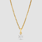 Load image into Gallery viewer, Conscious Brilliance Solitaire Collection Pendant (Gold)