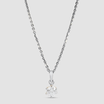 Load image into Gallery viewer, Conscious Brilliance Solitaire Collection Pendant (White Gold)