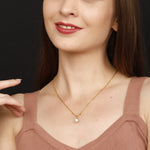 Load image into Gallery viewer, Conscious Brilliance Solitaire Collection Pendant (White Gold)