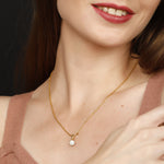 Load image into Gallery viewer, Conscious Brilliance Solitaire Collection Pendant (White Gold)