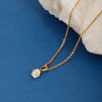 Load image into Gallery viewer, Conscious Brilliance Solitaire Collection Pendant (White Gold)