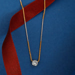 Load image into Gallery viewer, Graceful Sparkle Everyday Pendant (Gold)