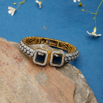 Load image into Gallery viewer, SAPPHIRE POLKI BRACELET