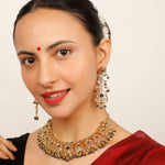 Load image into Gallery viewer, BLUE ORNATE CHOKER