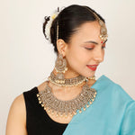Load image into Gallery viewer, ROYAL BRIDAL KUNDAN SET