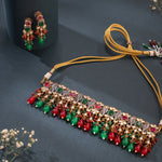 Load image into Gallery viewer, MULTICOLOURED UNCUT CHOKER