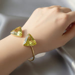Load image into Gallery viewer, TRIAD ELEGANCE GOLD BRACELET