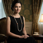 Load image into Gallery viewer, PEARL STONE NECKLINE