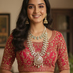 Load image into Gallery viewer, PEARL AQUA NECKLINE