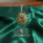 Load image into Gallery viewer, Shahi Gulbahar Jadau Teeka