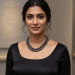 Load image into Gallery viewer, Obsidian Glow Pearl String