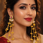 Load image into Gallery viewer, ANTIQUE DRAPE EARRINGS