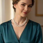 Load image into Gallery viewer, Graceful Double Pearl Drapes