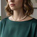 Load image into Gallery viewer, Graceful Cream Pearl Silhouette