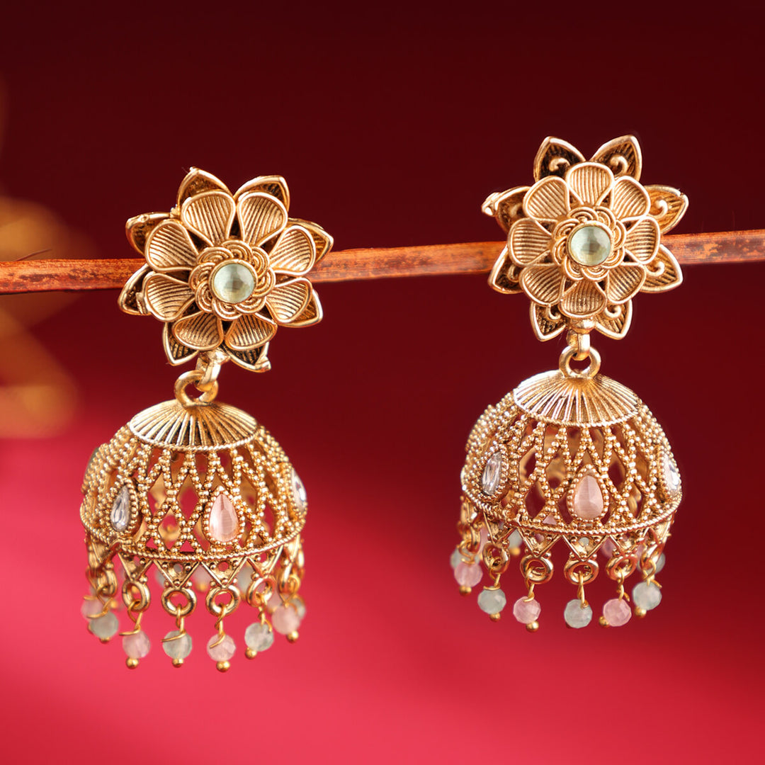 Majestic Meadow Jhumki