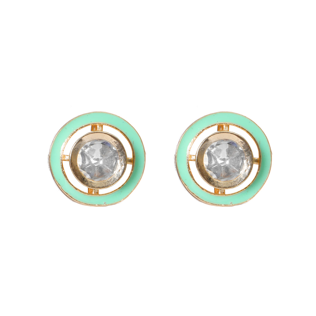 EMERALD ESSENCE STUDS