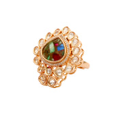 RAINBOW COCKTAIL RING