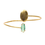 Load image into Gallery viewer, EMERALD OVAL BRACELET