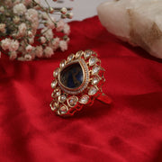 BLUE COCKTAIL RING