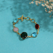 GEMSTONES CHARM BRACELET