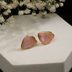 Load image into Gallery viewer, AMETHYST MIST STUDS