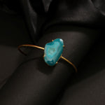 Load image into Gallery viewer, AQUA OVAL BRACELET