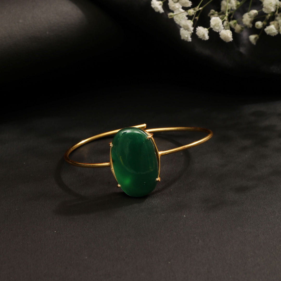 Emerald Oval Bracelet