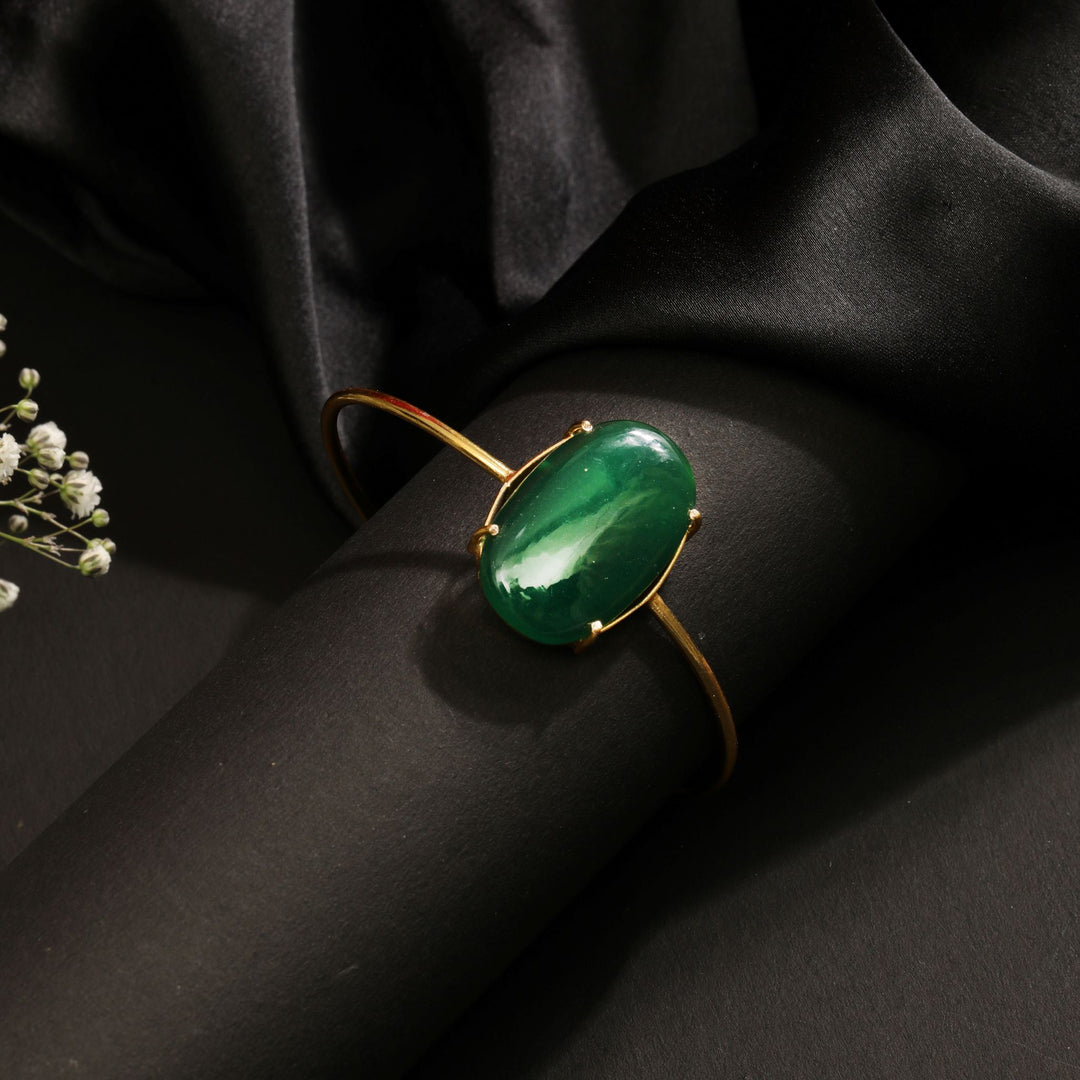 Emerald Oval Bracelet