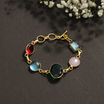 Load image into Gallery viewer, GEMSTONES CHARM BRACELET