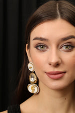 Load image into Gallery viewer, POLKI GRACE EARRINGS