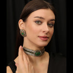 Load image into Gallery viewer, Emerald Enchant Choker