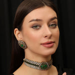 Load image into Gallery viewer, Emerald Enchant Choker