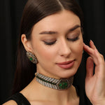 Load image into Gallery viewer, Emerald Enchant Choker