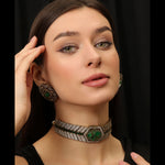 Load image into Gallery viewer, Emerald Enchant Choker