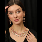 Load image into Gallery viewer, Ruby Aura Polki Set