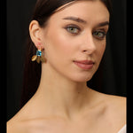 Load image into Gallery viewer, SAPPHIRE PETAL DROPS